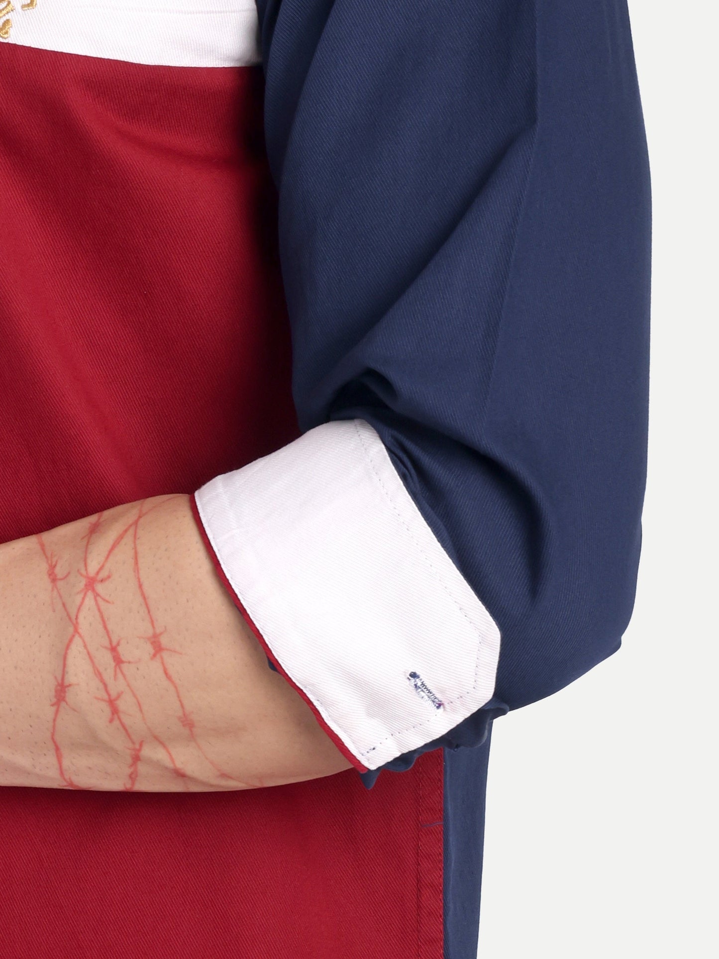 Pier Seven Luxe Cotton Printed Regular Fit Shirt for Men - Blue (JWM034) Pier Seven