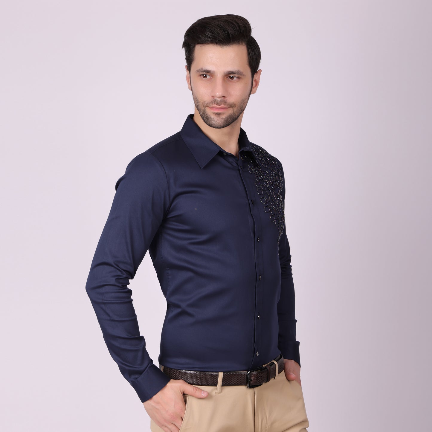 Pier Seven PWY003 Navy Shirt
