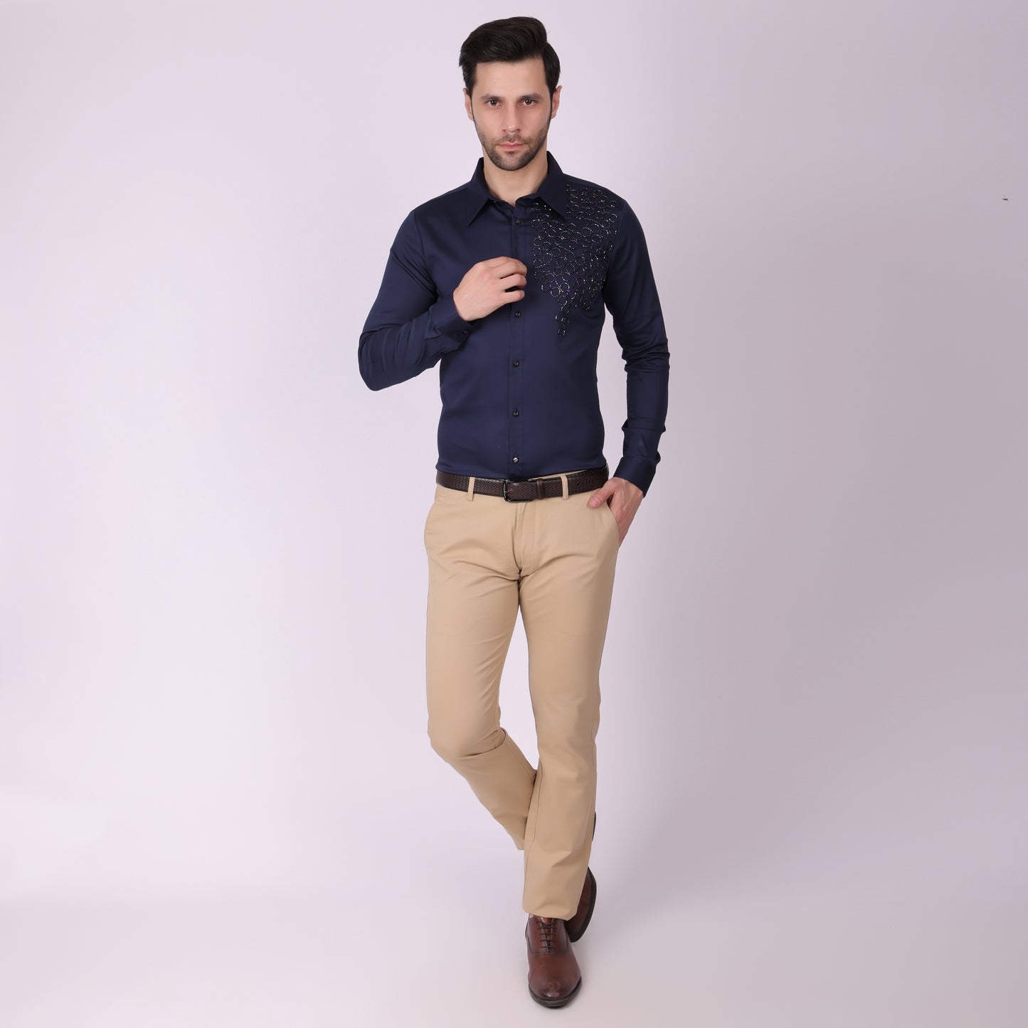 Pier Seven PWY003 Navy Shirt