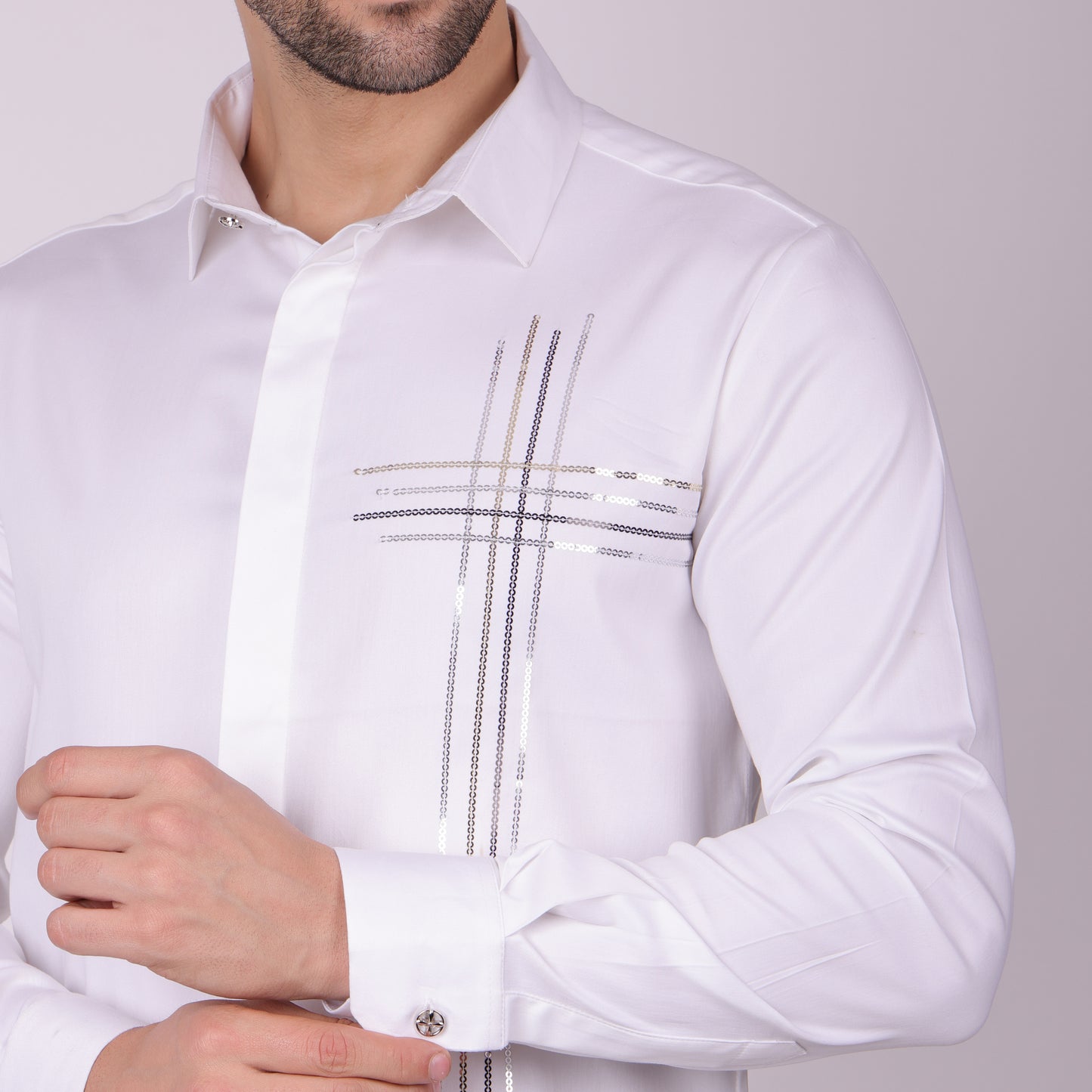 Pier Seven PWY023 White Shirt