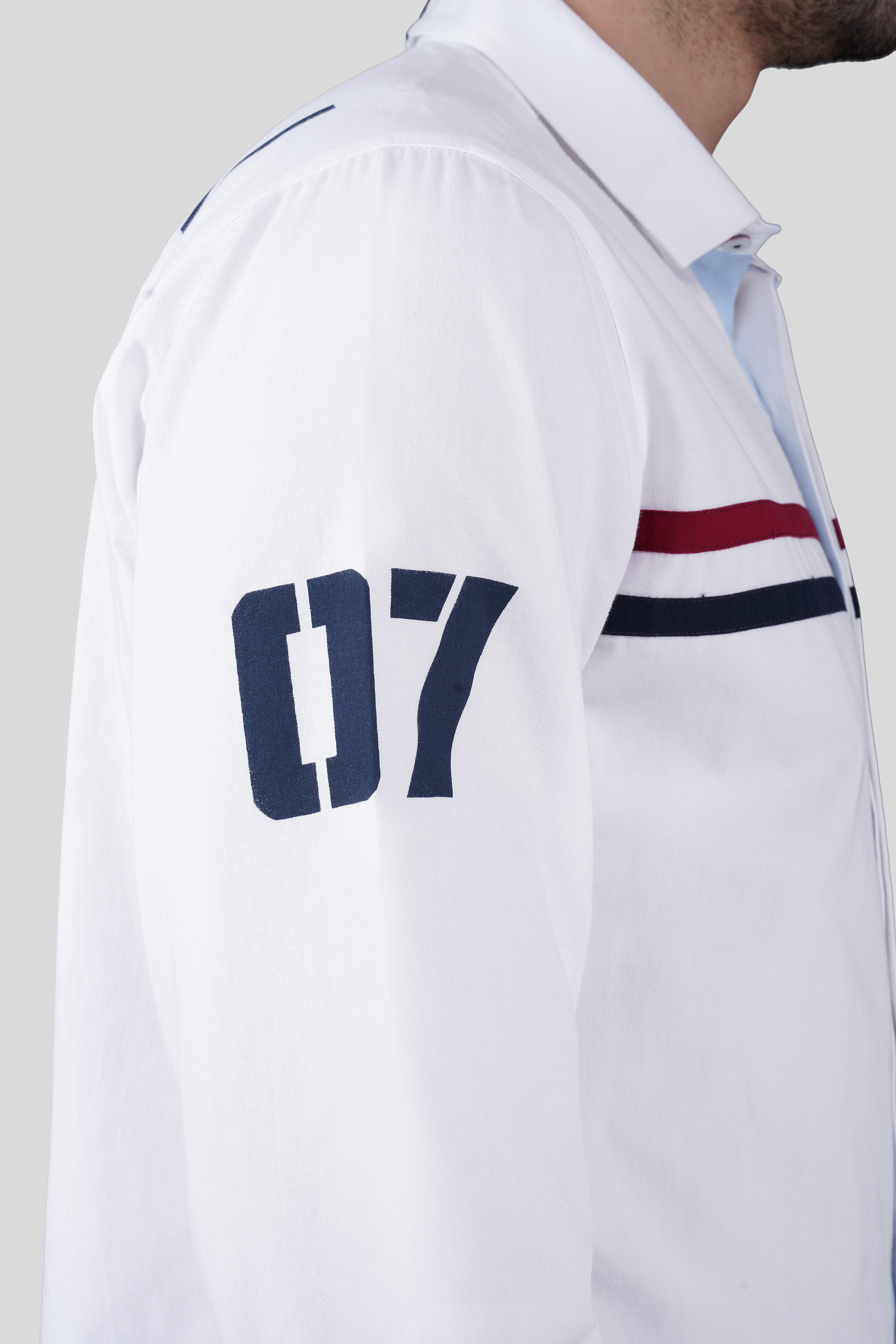 NAUTICAL HERITAGE CASUAL SHIRT WHITE