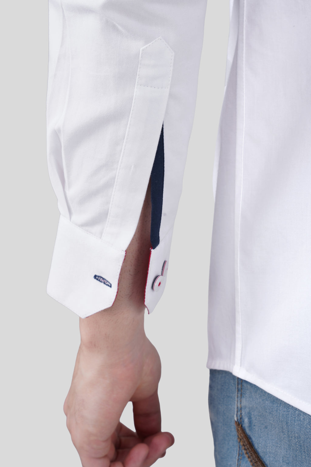 MARINA VOYAGE CASUAL SHIRT EMBROIDED WHITE