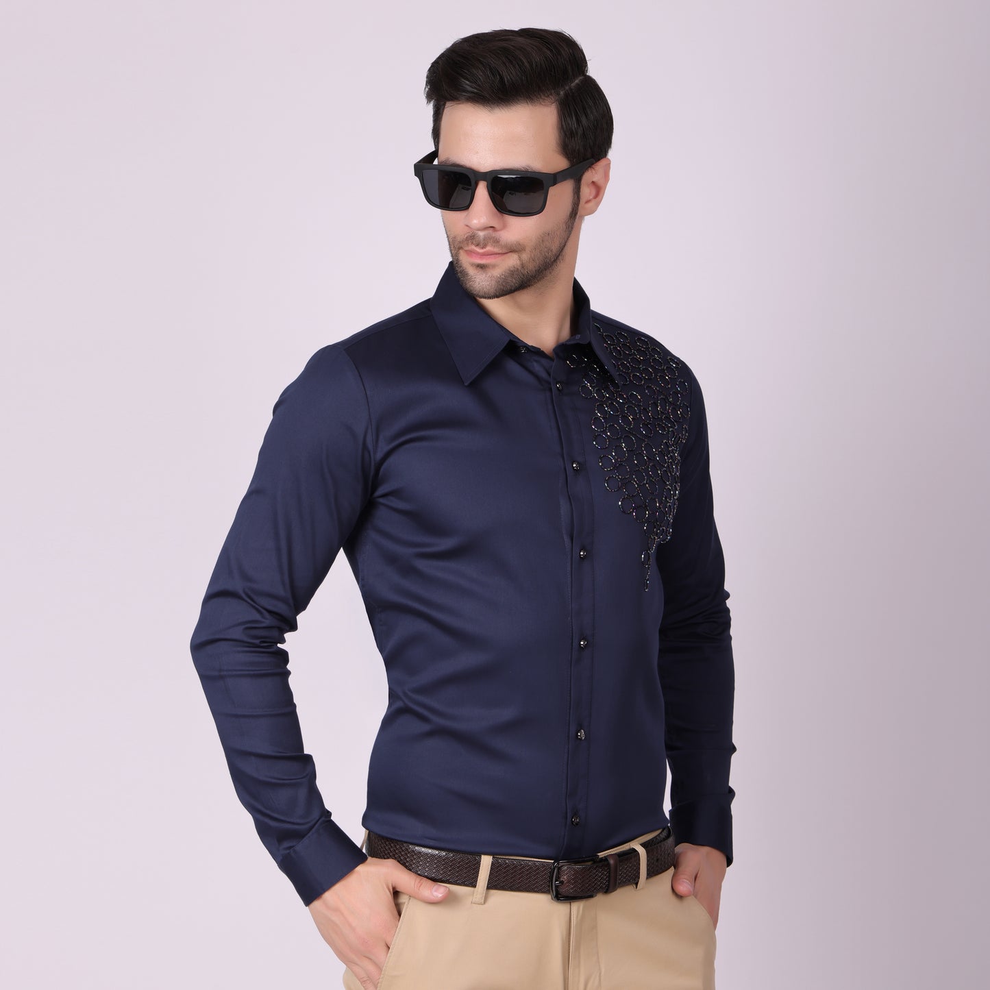 Pier Seven PWY003 Navy Shirt