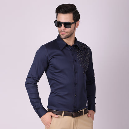 Pier Seven PWY003 Navy Shirt