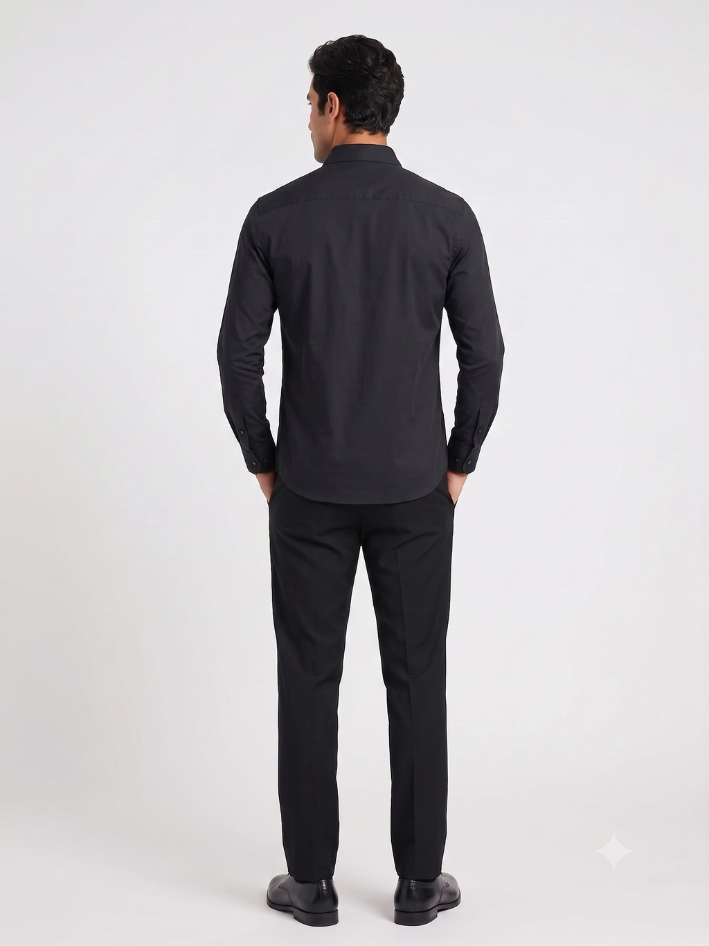 Pier Seven Men’s Black Predator Embroidered Shirt  PWY071